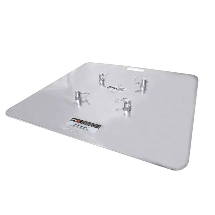 ProX 30 inch aluminum 8mm truss base plate with connectors for F34 F32 F31 conical square truss systems
