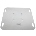 ProX 36 inch aluminum 8mm truss base plate with connectors and mounting hardware detail view