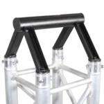 ProX portable truss floor stand with F34 profile and 50mm mounting tube base assembly