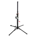 ProX top loading truss lifting tower with 220 lbs capacity shown from side angle, maximum height 12.47 feet