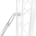 ProX truss post outrigger brace with hinged rubber feet and lower support bar assembly