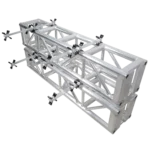 ProX XT-TDS12 truss transport stackable spacers shown from side profile angle