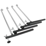 ProX truss tower stage roofing system package dimensional diagram showing measurements and component layout