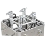 ProX truss tower stage roofing system package displayed from side angle showing structural framework