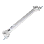ProX 24-inch truss tube with dual clamp connector for XT-GRU rapid grid modular system