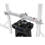 ProX 24-inch truss tube with dual clamp connector for modular grid system, side profile view