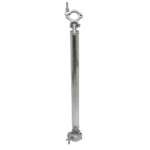 ProX 32 inch single truss tube with W-clamp and hinge connector detail view