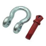 ProX galvanized screw pin anchor u shackle 3/4 ton capacity close-up detail view