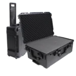ProX UltronX large water resistant ABS molded portable storage case with pluck foam, front view