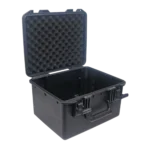 ProX UltronX water-tight molded travel case for microphones, side profile showing rugged construction
