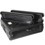 ProX UltronX 2U rack case air-tight water-sealed ABS construction detail view