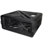 ProX UltronX 4U rack case installed in professional audio equipment setup with sealed ABS construction
