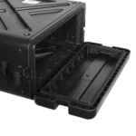 ProX UltronX 4U rack case rear panel showing cable management and ventilation ports