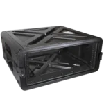 ProX UltronX 4U rack case showing air-tight water-sealed ABS construction and reinforced corners