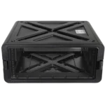 ProX UltronX 4U air-tight water-sealed ABS rack case shown from side angle