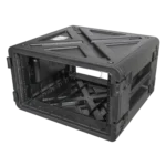 ProX UltronX 6U air-tight water-sealed ABS rack case in professional studio application setup