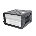 ProX UltronX 6U rack case with air-tight water-sealed ABS construction front view