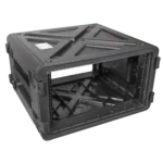 ProX UltronX 6U rack case rear panel showing cable management and ventilation ports