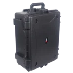 ProX UltronX medium ABS molded portable storage case rear panel with water resistant sealing and handle details