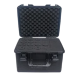 ProX UltronX water-tight molded travel case secure latch mechanism close-up detail