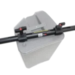 ProX universal light bar mounting system with fly-points for PA speakers, front view showing bracket assembly