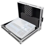 ProX universal flight case with diced foam interior designed for 18 inch by 21 inch digital audio mixers