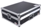 ProX universal flight road case for mixers displayed in professional studio environment with equipment
