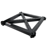 ProX universal vertical tower truss ground support base with wheels and leveling jacks for F34 F44 bolt truss