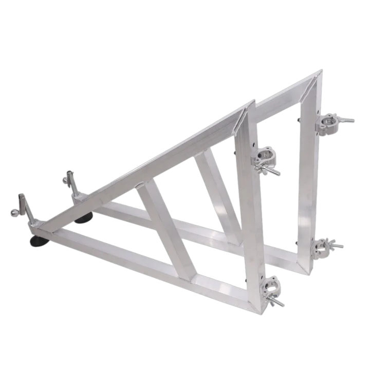 ProX vertical truss tower outrigger leg stabilizers pair with dual clamps for F34 and 12 inch bolted truss