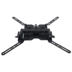 ProX VESA TV mounting bracket rear panel showing cable management and mounting hardware details