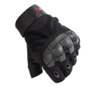 ProX X-GRIPZ hard rubber knuckle fingerless gloves side profile showing grip design