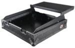 ProX XS-19MIXLTBL 10U slanted mixer case dimensional specifications and measurements diagram