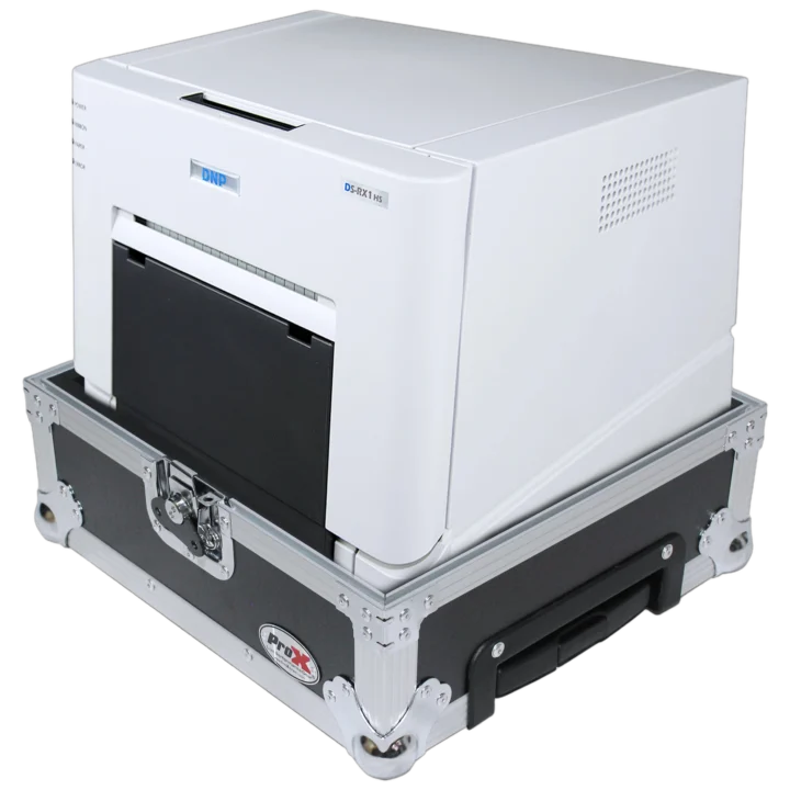 ProX XS-DNP-DSRX1 protective case designed for DNP DS RX1 photo printer, front view