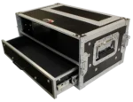 ProX XS ATA flight case 2U drawer compartment detail showing storage organization