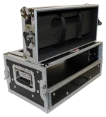 ProX XS ATA flight case 2U rack case with drawer in professional studio setup