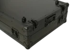 ProX flight case dimensional diagram showing width, depth, height measurements for Pioneer CDJ 3000X and DJM mixer setup