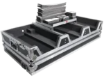 ProX XS flight case DJ coffin dimensional diagram with measurements for Pioneer DJM-900NXS2 mixer and CDJ-3000 players