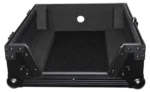 ProX XS-M12 black flight case for 12-inch large format DJ mixers with protective foam interior