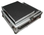 ProX XS-M12LT large format DJ mixer ATA flight case with integrated laptop shelf compartment