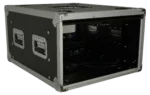 ProX XS-SLAM 6U rack case featuring dual top sliding slam doors and shockmount design