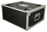 ProX XS-SLAM4U14 4U vertical shockmount rack case rear panel with cable management and mounting hardware