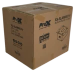 ProX 8U vertical shockmount rack case 14 inch depth dimensional specifications diagram