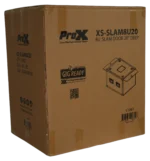 ProX XS-SLAM8U20 8U vertical shockmount rack case dimensional specifications and measurements