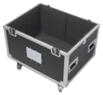 ProX XS UTL five tier utility flight case dimensional specifications diagram showing 24 inch width 30 inch depth 68 inch height