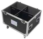 ProX XS UTL five tier utility flight case dimensional specifications diagram showing 24 inch width 30 inch depth 68 inch height