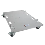 ProX XT-GRU base plate with locking casters, 24x30 inch modular system component detail