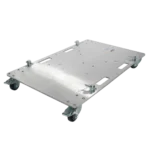 ProX 24 by 30 inch module base plate with locking casters for XT-GRU rapid grid system