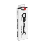 ProX XT-BTWRENCH 15/16 inch ratcheting combination wrench being used on truss rigging hardware