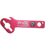 ProX XT-CLWRENCH red multi-function monkey wrench in use tightening equipment hardware