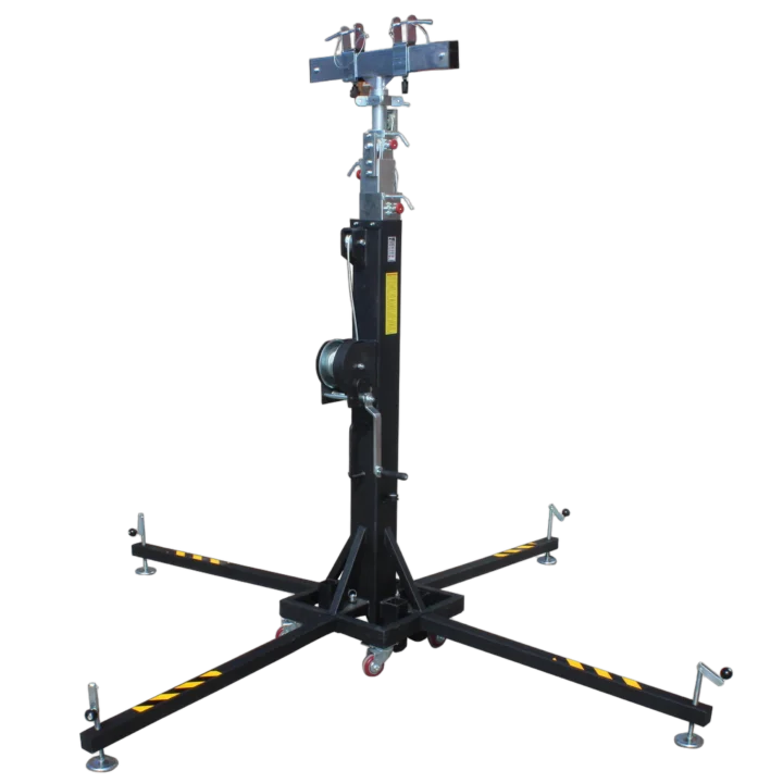 ProX XT-CRANK22FT-400 22-foot heavy duty crank lighting stand with T-adapter truss mount, 400 lbs capacity